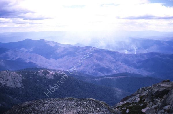 View of Countryside from Mount Buffalo, Victoria State